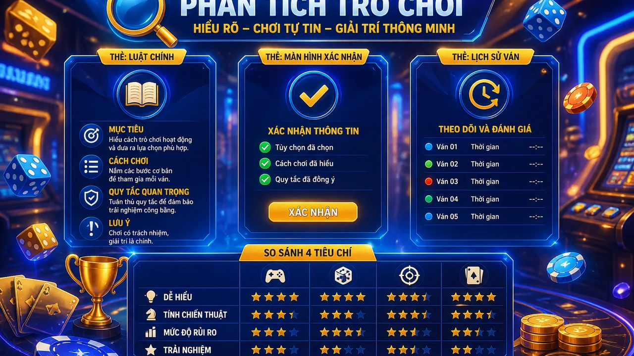 Khi mô tả thắng khác nhau: đối chiếu luật chơi 78win bằng ba nguồn