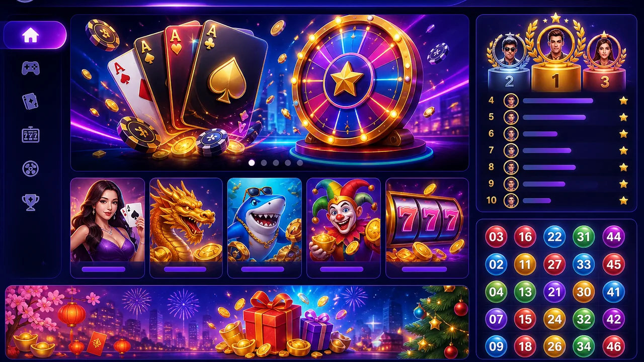 Khám phá bảng xếp hạng trò chơi phổ biến tại 78win và ưu đãi theo mùa