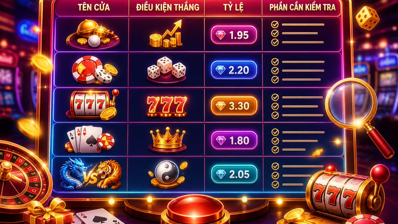 Đọc nhanh từng nhãn cửa và tỷ lệ trên 78win trước ván cuối tuần