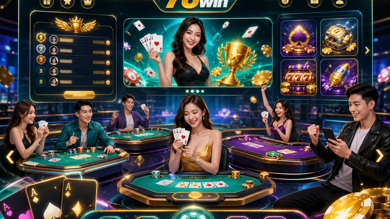 Chọn phong cách giải trí yêu thích với kinh nghiệm chơi bài trực tuyến 78win